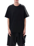 Y-3 raw edge black t-shirt Cotton Tshirt