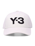 Y-3 talc cotton logo cap Hat