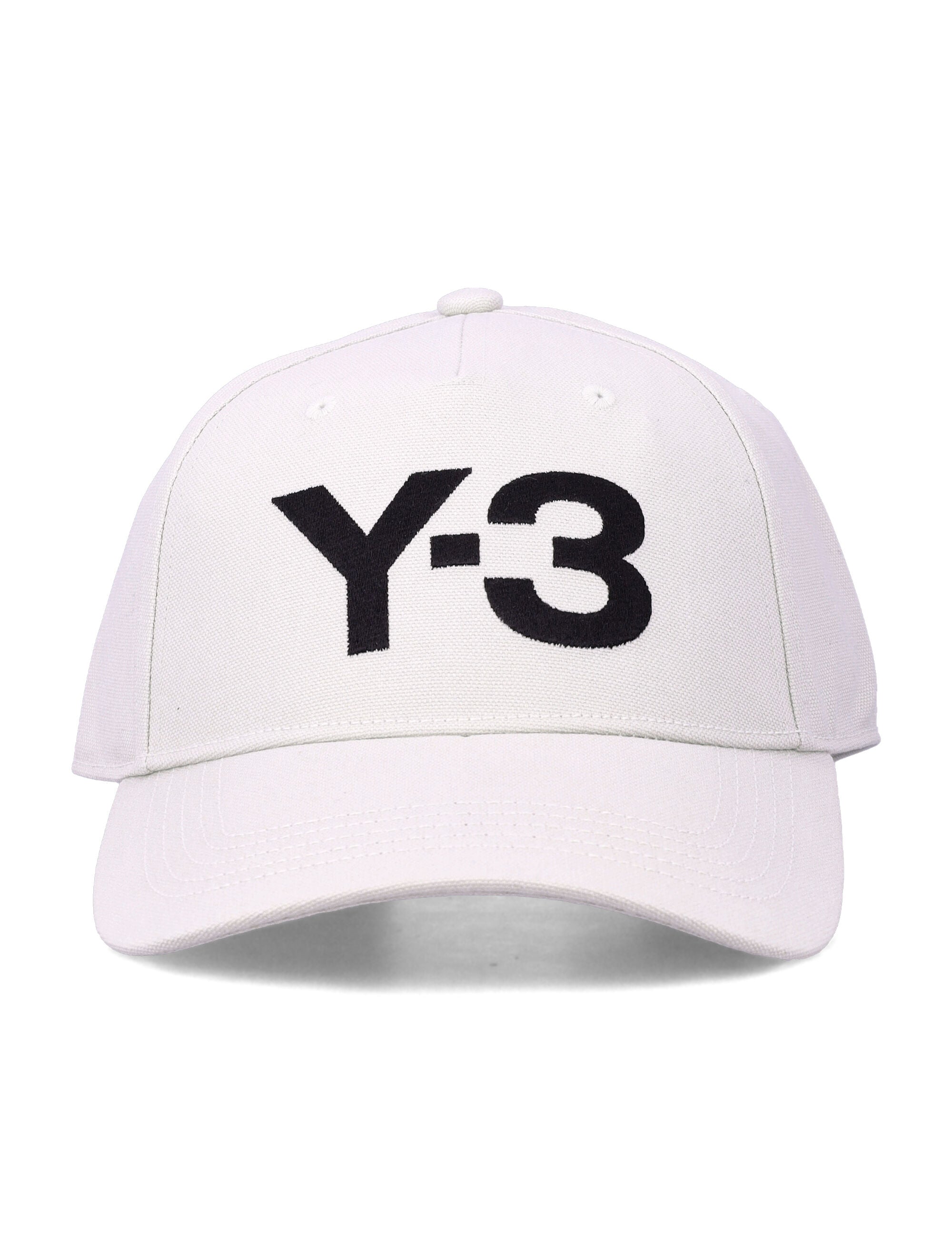 Y-3 talc cotton logo cap Hat