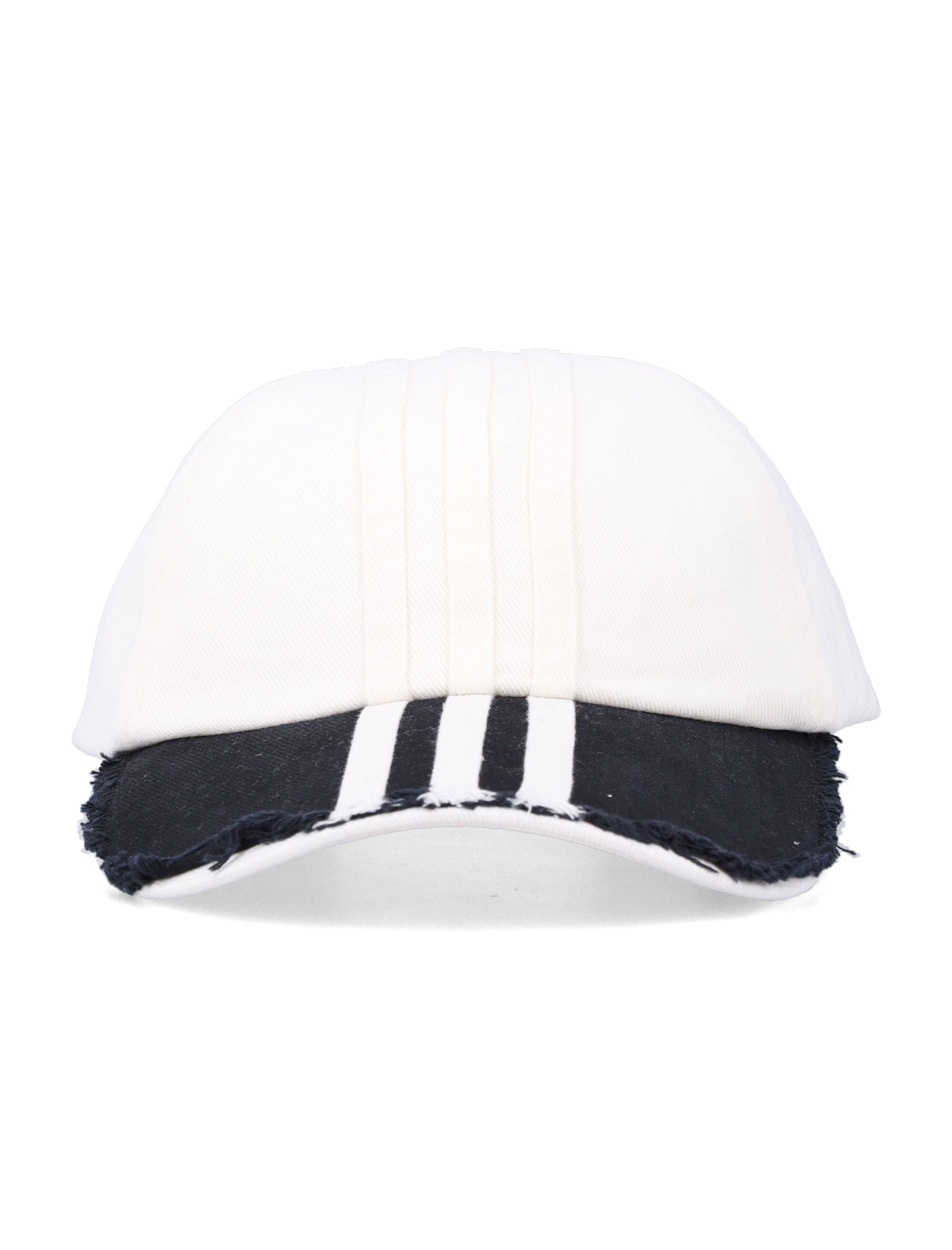 Y-3 Stripes off-white cap Off White/black Cotton Hat