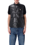 Moncler Restigo Down Gilet Black Polyester Lining Jacket