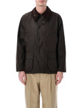 Barbour Classic Bedale waxed jacket Olive Cotton Lining