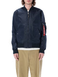 Alpha Industries MA-1 TT nylon bomber jacket Rep Blue Lining