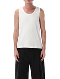 Studio Nicholson Razim Cotton Jersey Tank Parchment