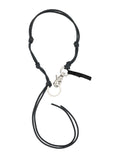 Our Legacy leather Ladon keyring Black Cow