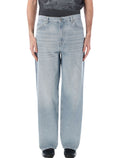 Our Legacy Vast Cut wide-leg jeans Light Blue Cotton