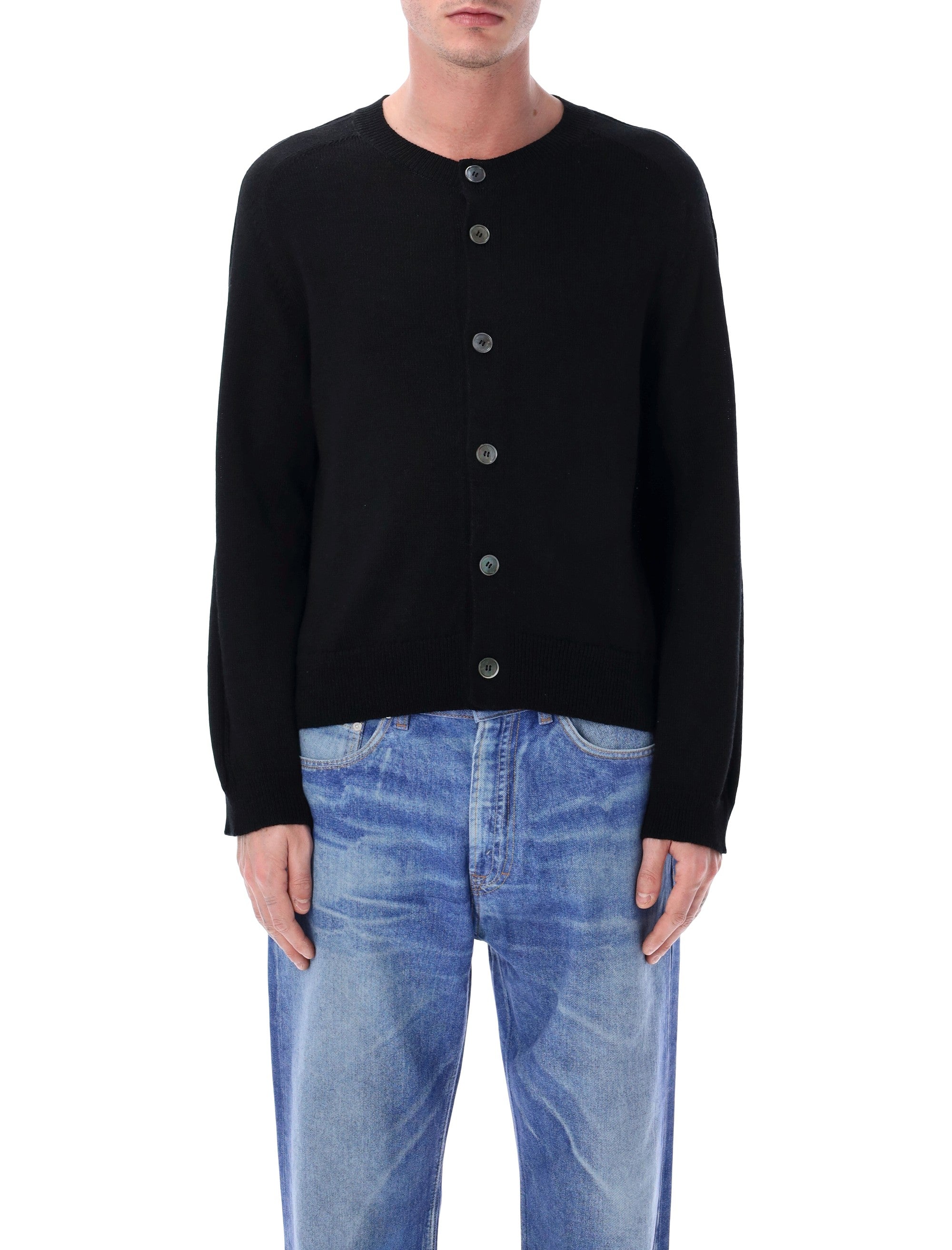 Our Legacy True cardigan Black Linen