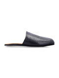 Our Legacy Cigarr Black Leather Slippers Cow