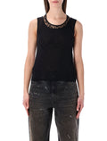 Our Legacy reversible black swim tank Cotton