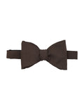 Lardini Virgin Wool Bow Tie Brown