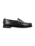 Sebago classic Dan womens black penny loafer Upper Loafers