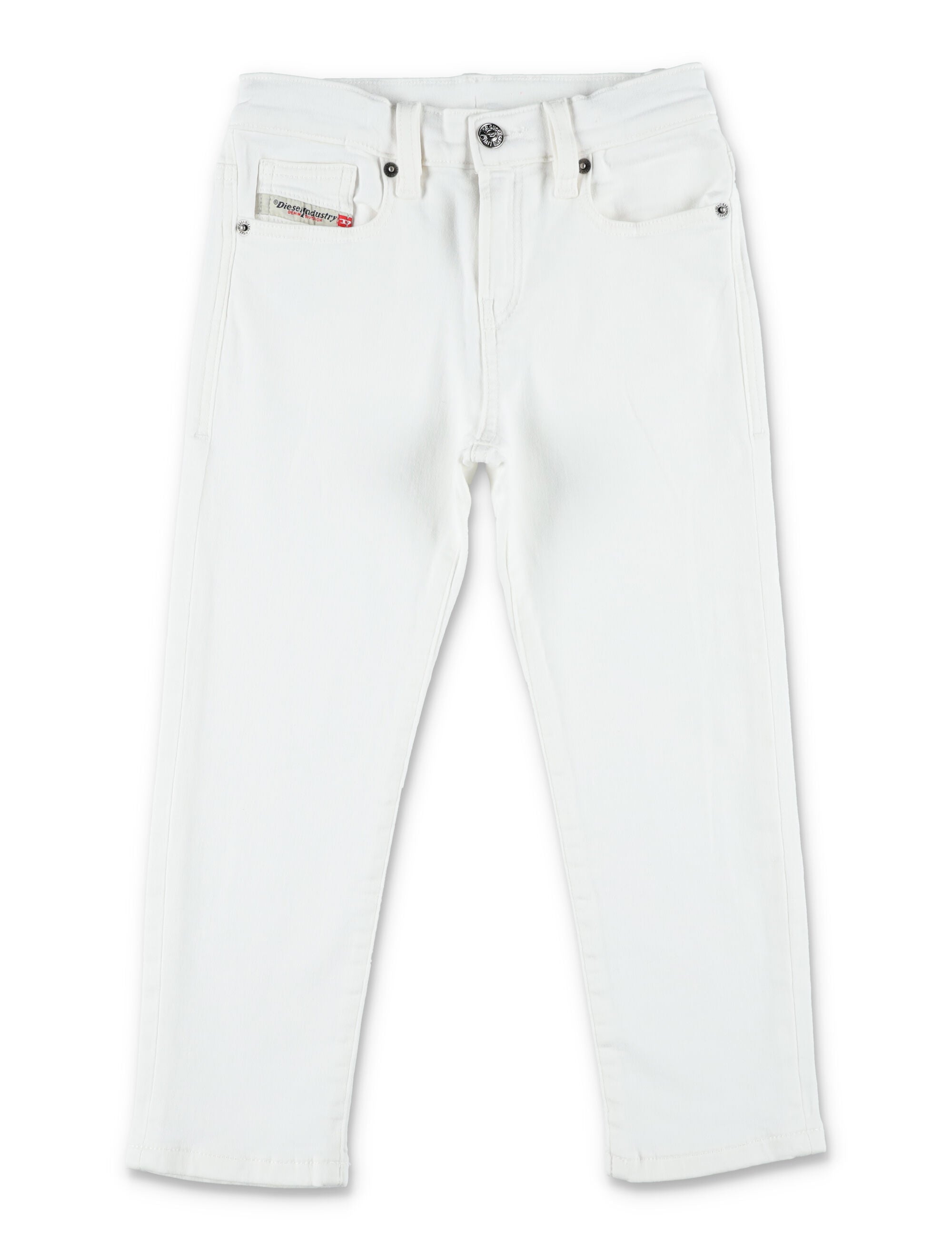 Diesel boys D-Viker-J JoggJeans White Cotton Jean