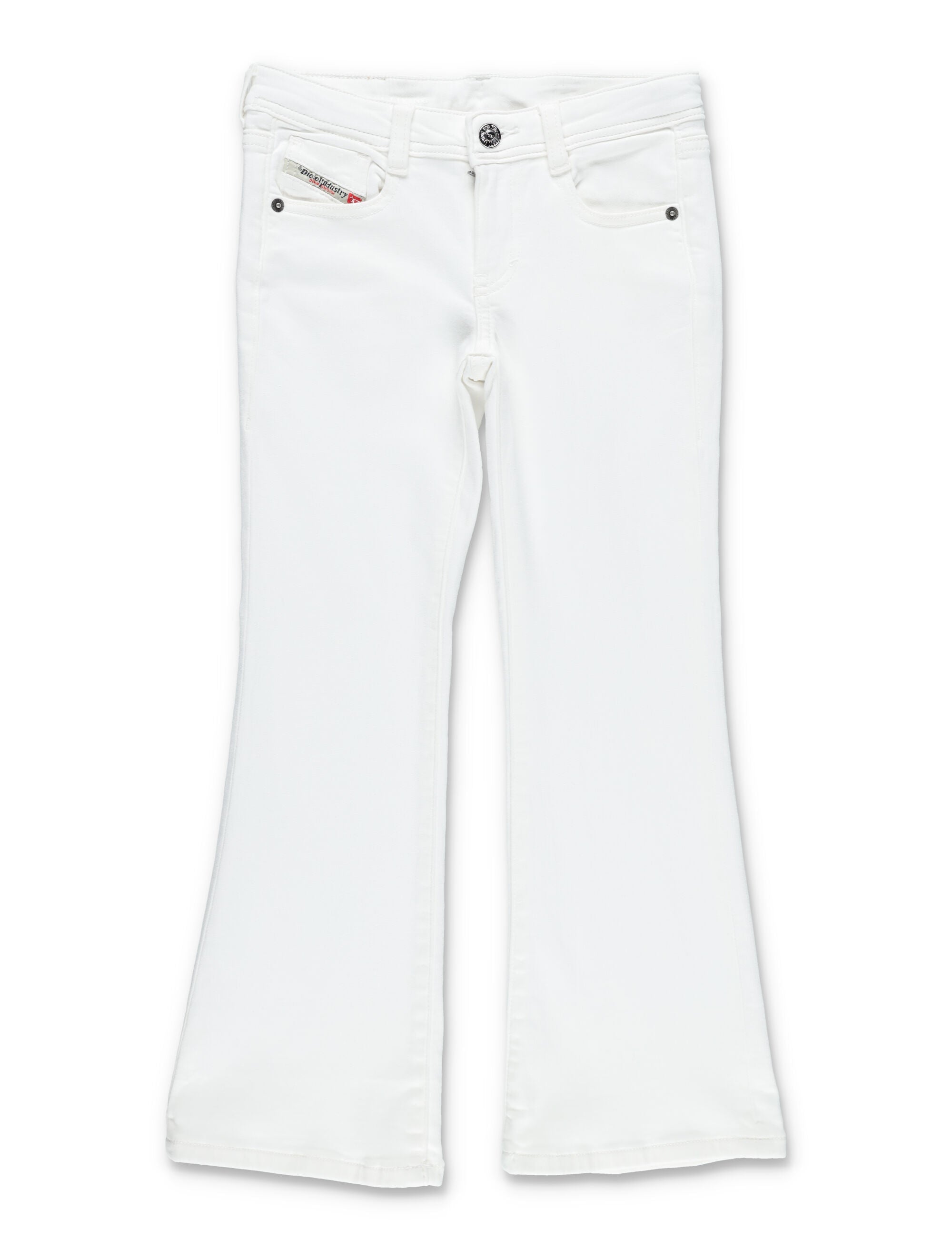 Diesel girls D-Arry-J bootcut jeans White Cotton