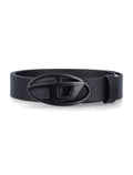 Diesel B-1DRN kids leather belt Black Cowhide