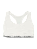 Calvin Klein icon cotton modal unlined bralette White Bra
