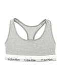 Calvin Klein icon cotton modal unlined bralette Grey Bra