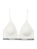 Calvin Klein icon cotton modal lightly padded bralette White Bra