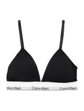 Calvin Klein icon cotton modal lightly padded bralette Black Bra
