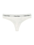 Calvin Klein icon cotton modal thong White Underwear