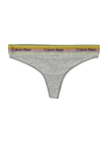 Calvin Klein Multicolor Logo Band Thong Grey Cotton Underwear