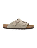 Birkenstock Zurich suede sandals Taupe Upper