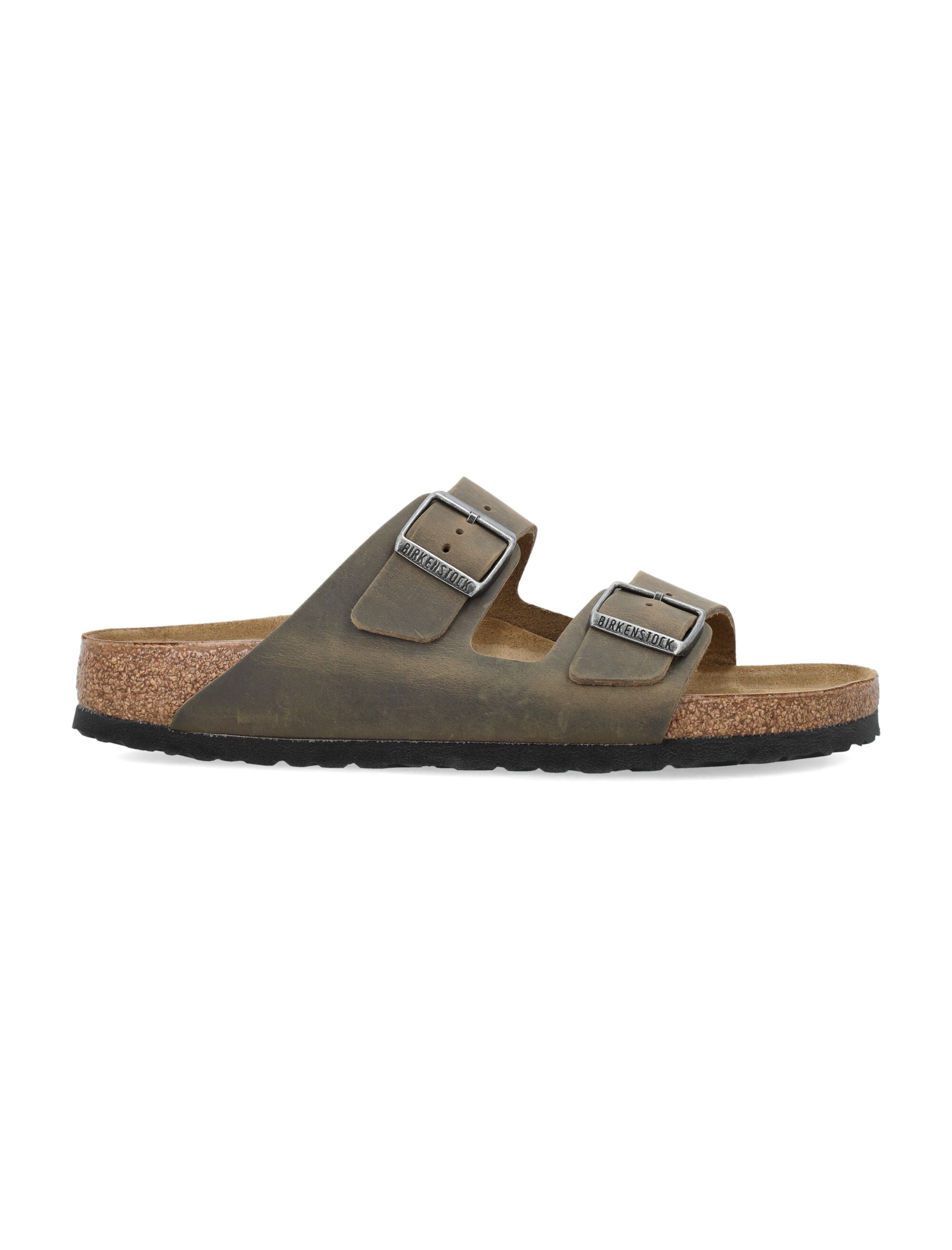 Birkenstock Arizona oiled leather sandals faded khaki Upper