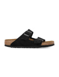 Birkenstock Arizona black suede sandals Upper