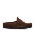 Birkenstock Naples Wrapped Suede Carafe Upper Mules