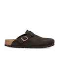 Birkenstock Boston mocca suede mule Upper Sandal