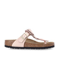 Birkenstock Gizeh Flower leather sandals Pink Upper