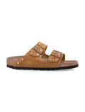 Birkenstock Arizona Rivet mink suede sandal Upper