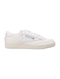 Reebok Club C 85 Vintage Leather Sneakers White And Light Blue Chalk Upper
