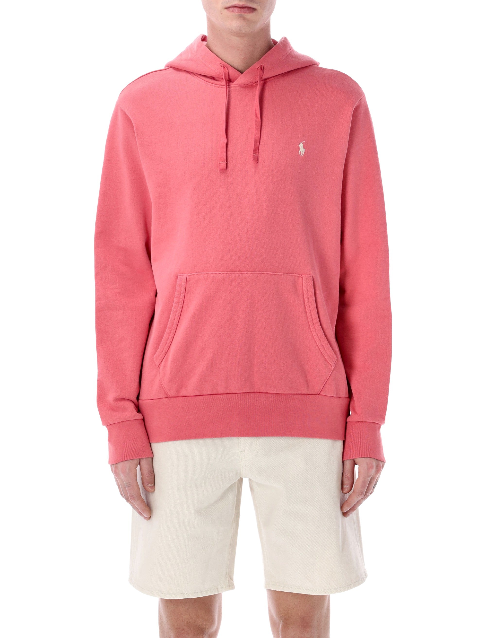 Loopback hooded sweatshirt Polo Ralph Lauren Red Sky Cotton