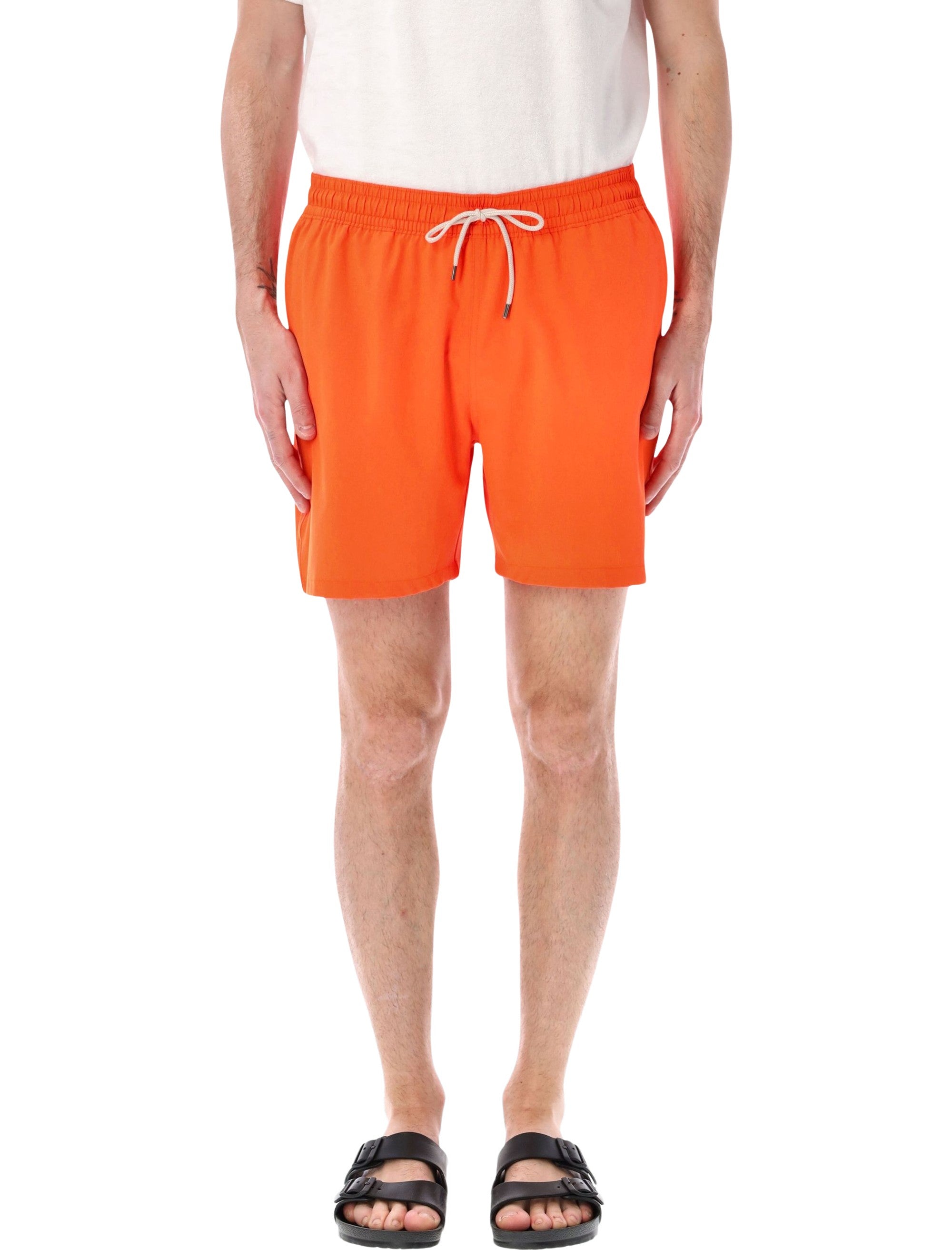 Polo Ralph Lauren Traveller swim shorts Sailing Orange Recycle Polyester Swimwear