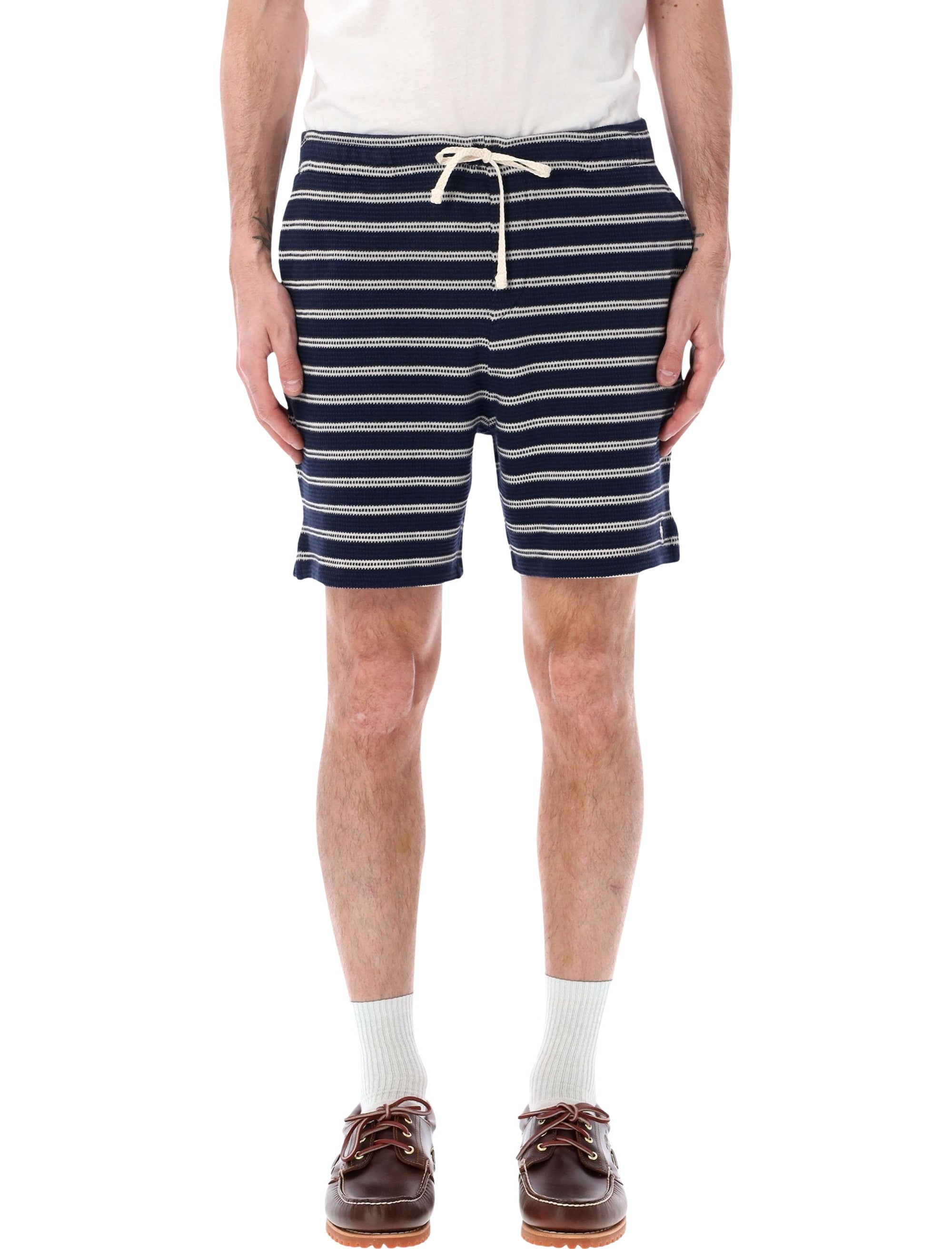 Polo Ralph Lauren Striped Shorts Navy Cotton