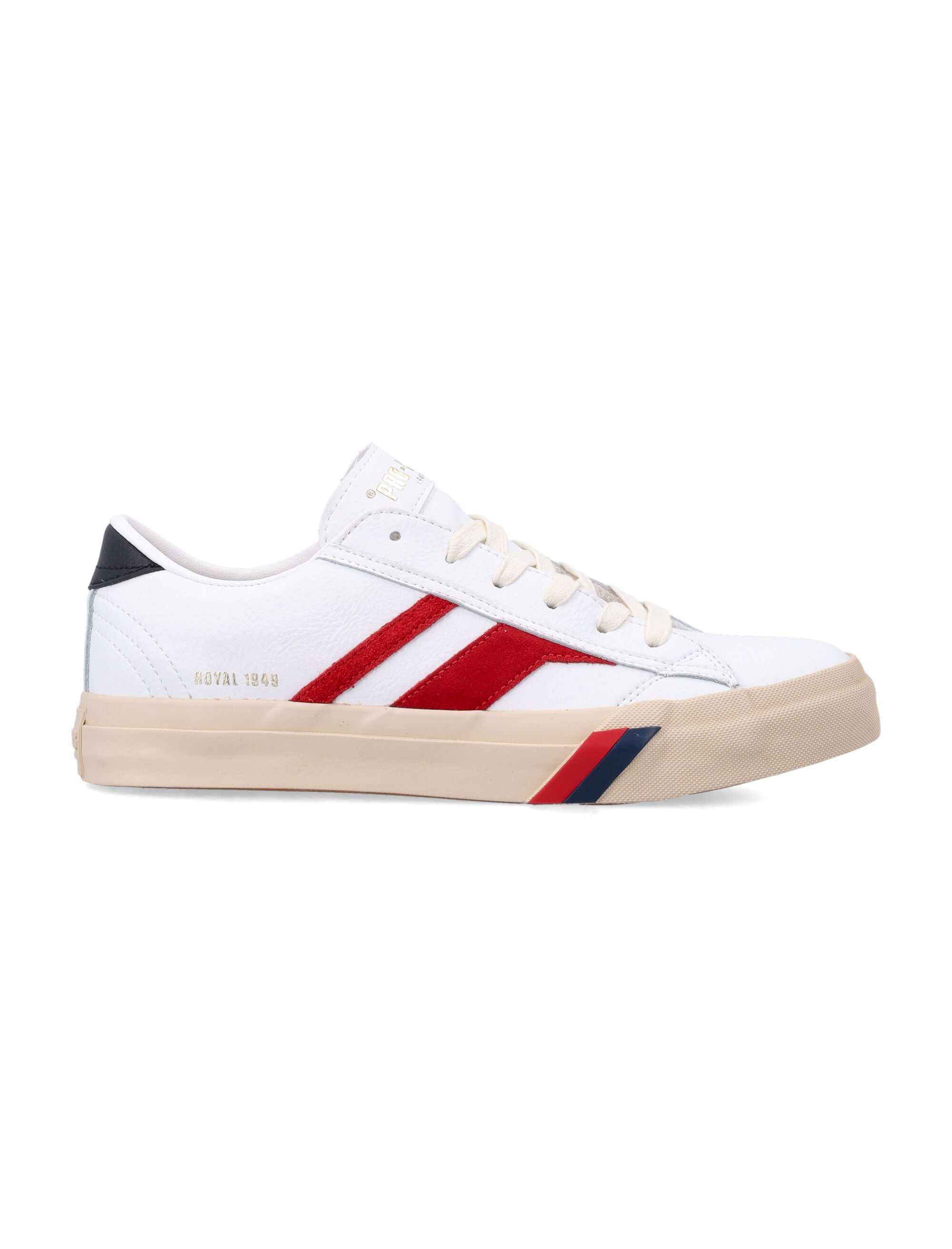 Pro-Keds Royal Classic leather sneakers White Red Upper