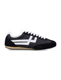 Pro-Keds Racer 77 nylon womans sneakers Black White Upper