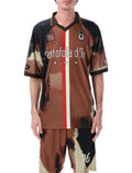 Pantofola Doro Soccer T-Shirt Thebe Magugu X Pdo Brown Polyester