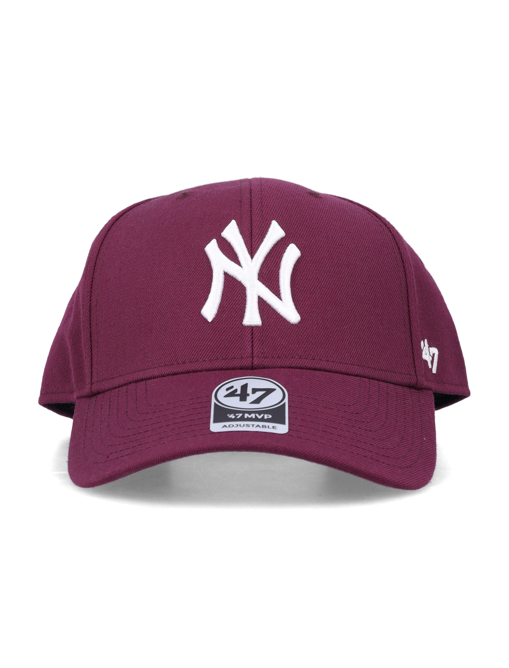 47 Mvp New York Yankees Snapback Hat Plum Acrylic