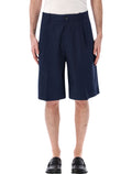 Nine In The Morning Odell tailored bermuda Navy Cotton Short