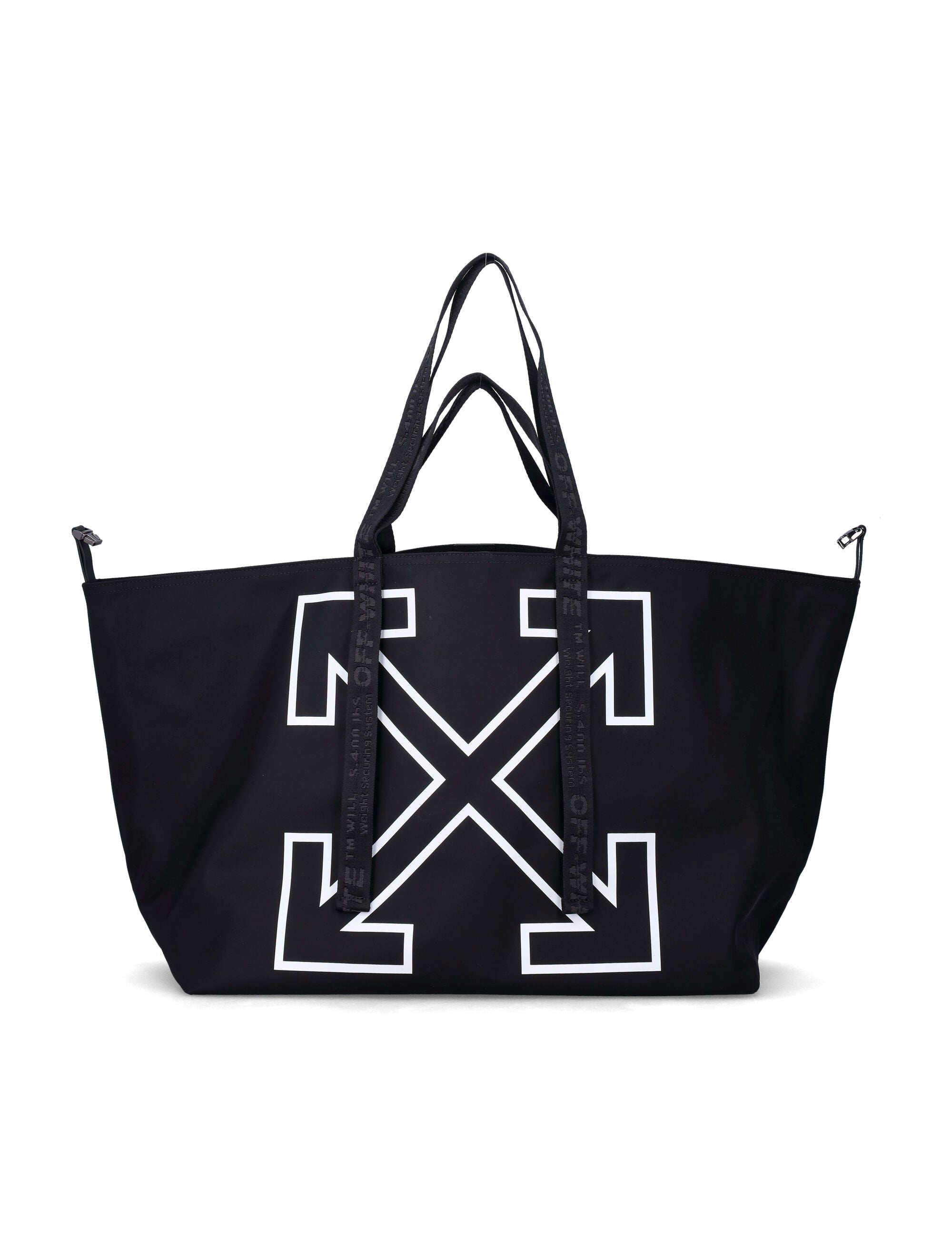 Off-White Heritage Day Off Tote Bag Black Polyamide Lining