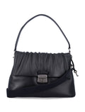 Marc Jacobs Cristina nappa leather Messenger Black Lamb Shoulder Bag