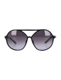 Valentino Garavani Black Aviator Sunglasses Acetate