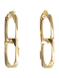 Emanuele Bicocchi Gold-Plated Silver Chain Link Earrings