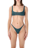 Oséree Swimwear Lumière Sportini bikini Peacock Polyamide