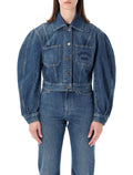 Givenchy Cocoon denim jacket Medium Blue Cotton