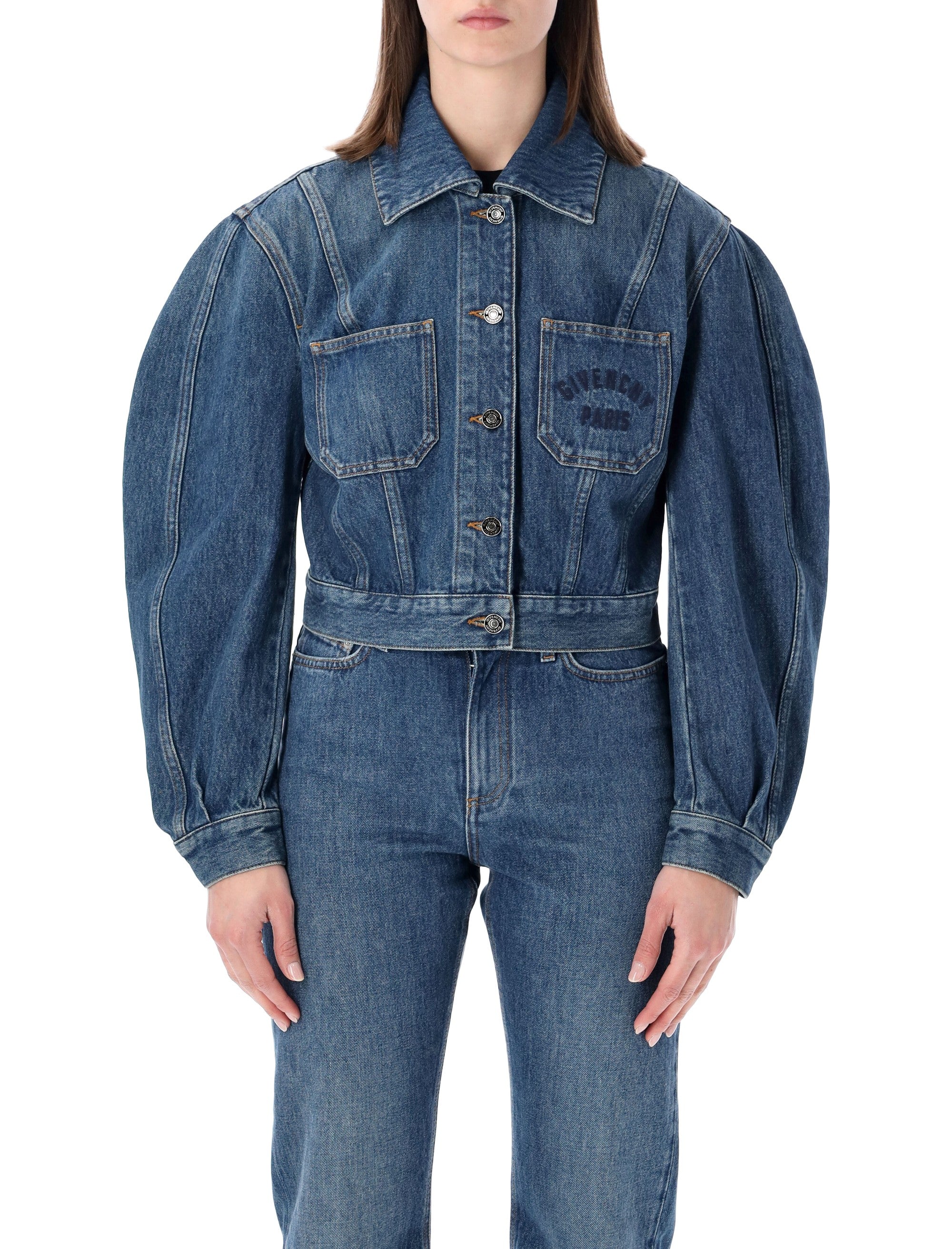 Givenchy Cocoon denim jacket Medium Blue Cotton