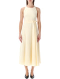 Givenchy viscose and silk sleeveless dress Ivory