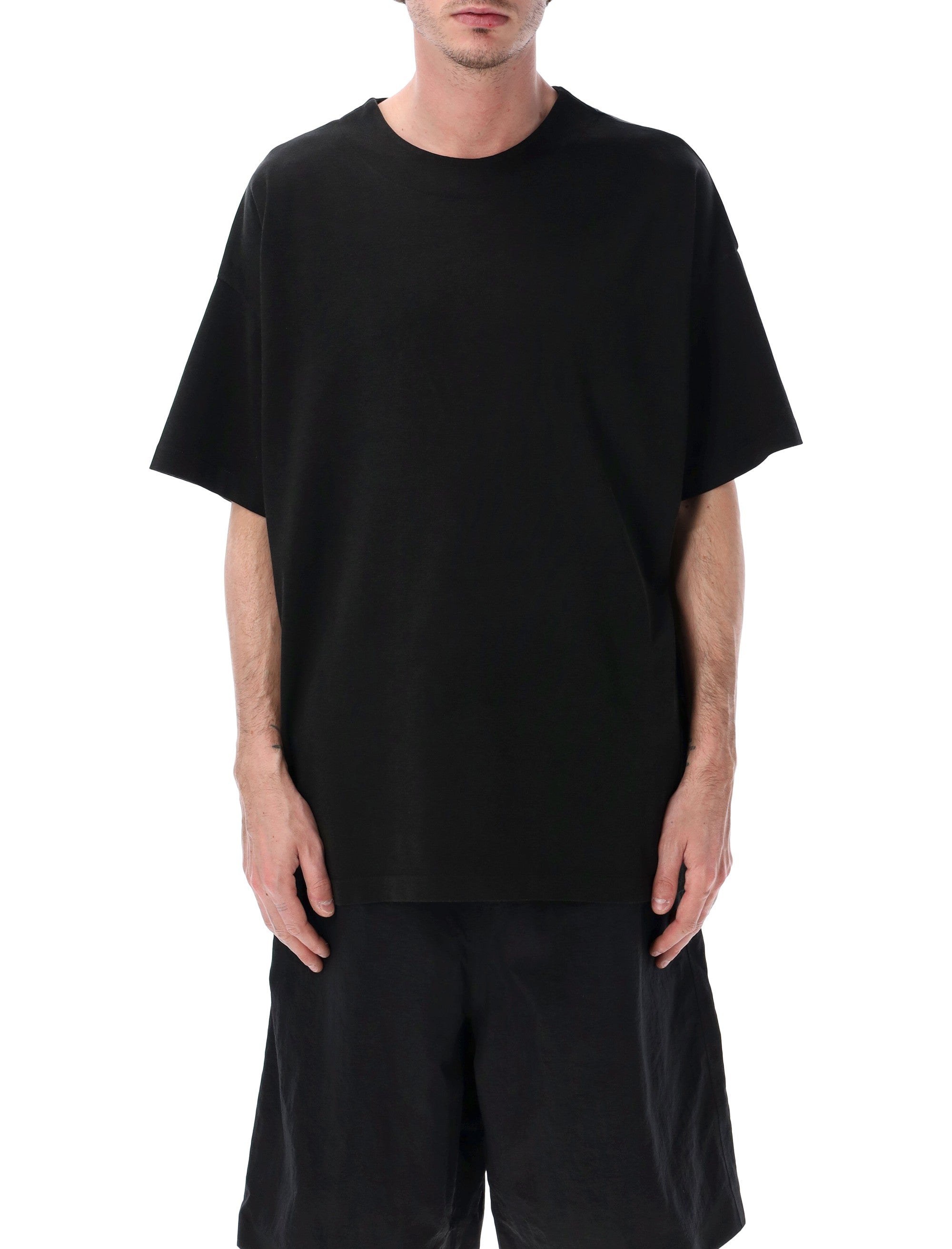 Fear Of God Cotton Viscose Clean Neck Tee Black T-shirt