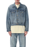 Fear Of God Classic Trucker Denim Jacket Medium Indigo Cotton